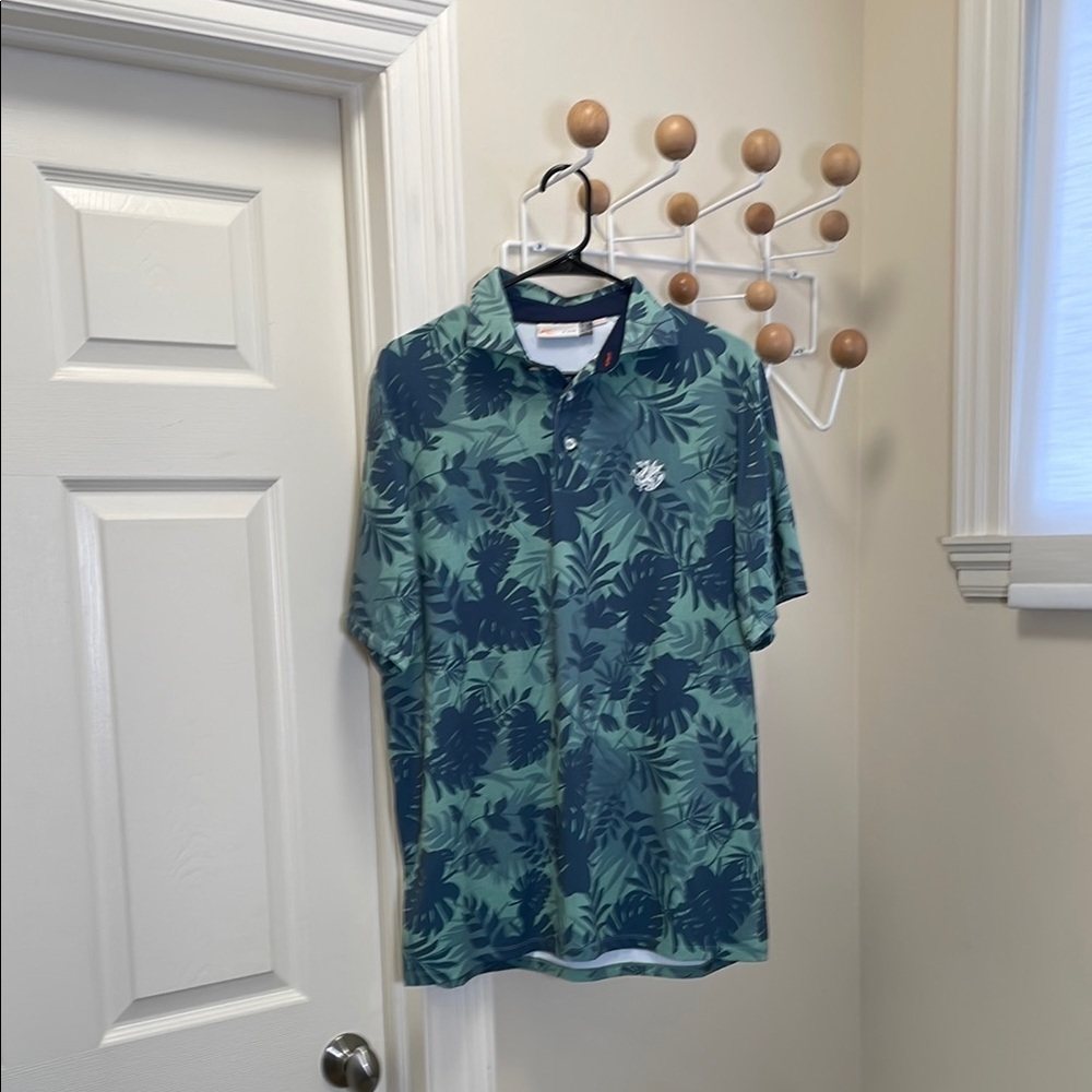 KJUS - Classic Performance Polo Shirt - Green Navy - XL